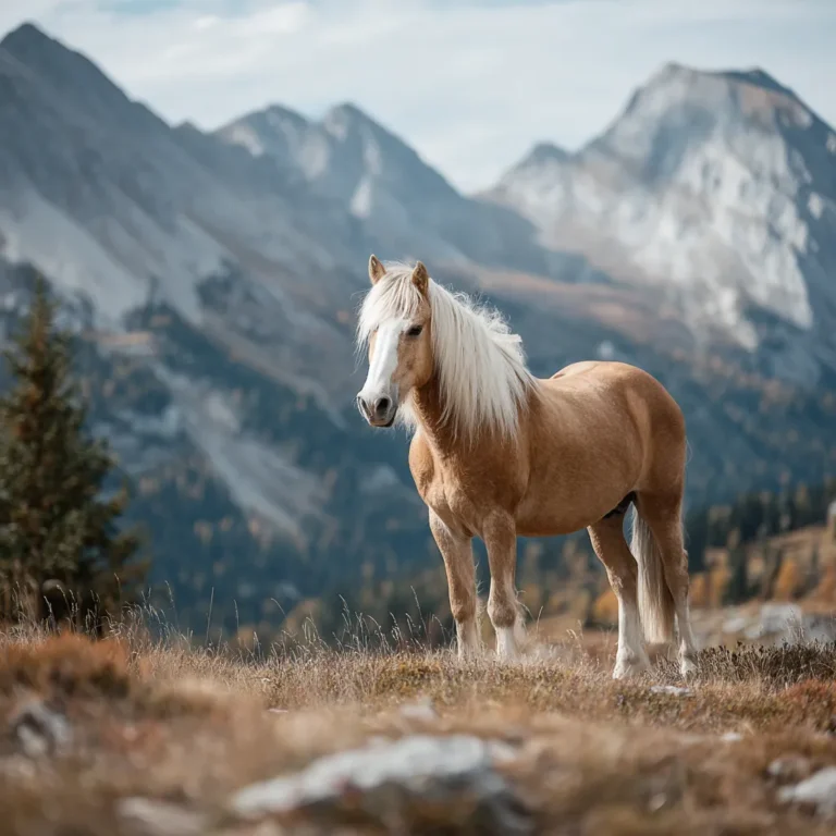 Le Haflinger, le cheval blond au cœur d&rsquo;or du Tyrol