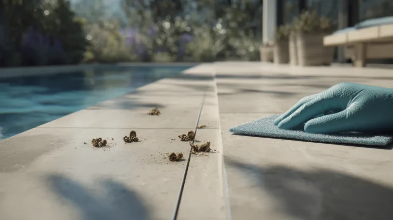 Identifier et supprimer crottes écureuil jardin et piscine