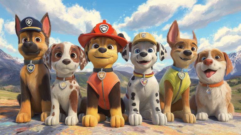 Les races de chiens de la Pat Patrouille et leurs rôles