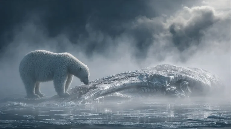 Historique : un ours polaire mange un cachalot en Arctique