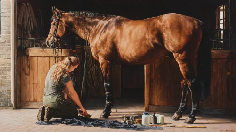 Panser les chevaux : guide complet pour un pansage utile, sûr et agréable