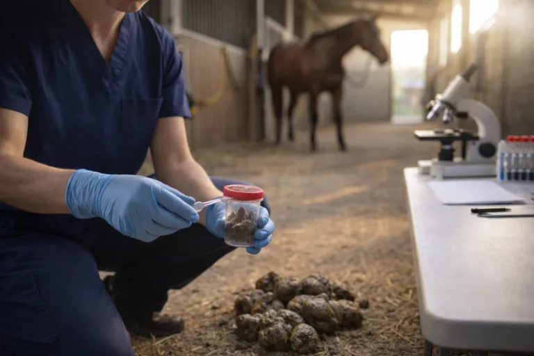 Coproscopie cheval : comprendre l’analyse des crottins et décider (sans vermifugation automatique)