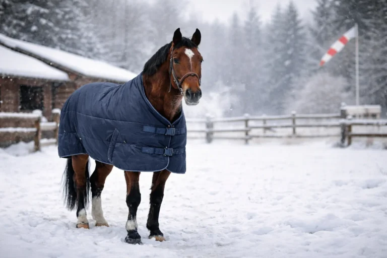 Couverture 300g cheval : quelle température ? (repères indicatifs)