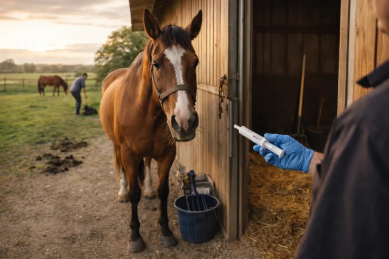 Vermifuge cheval au pré vs au box : ce qui compte vraiment (et quoi faire)