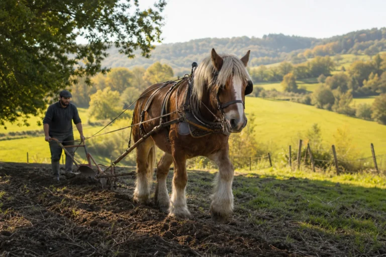 Cheval de trait : comprendre les races, les usages et les critères de choix