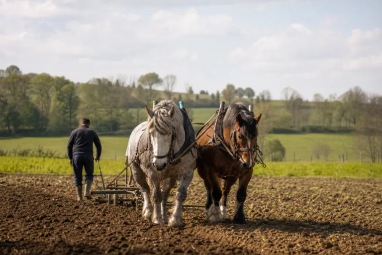 Cheval de travail : comprendre le cheval de trait, ses races et ses usages