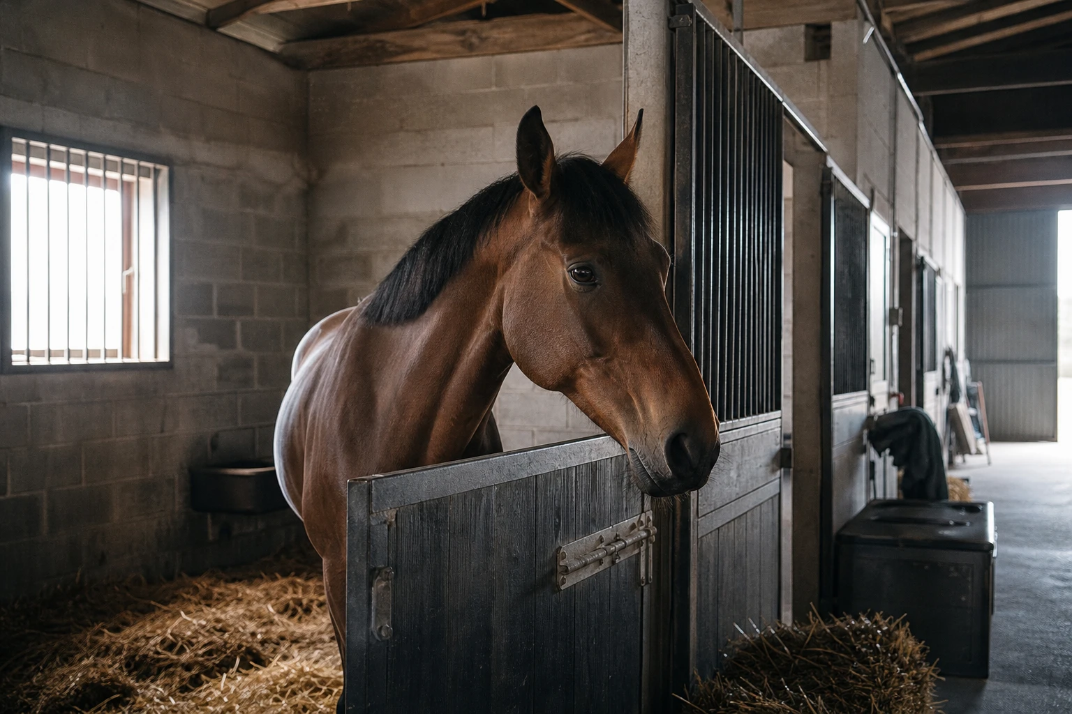 Le box est-il adapté au quotidien du cheval ? Les limites à connaître